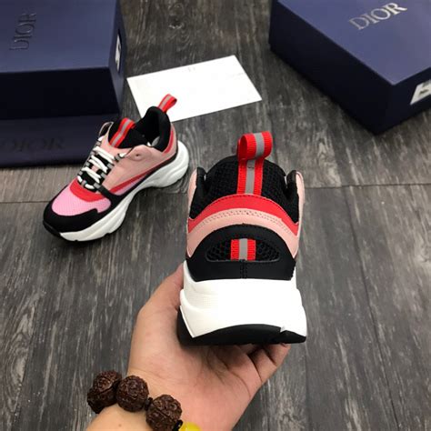 dior b22 pink on feet